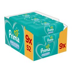 Prima Temiz ve Ferah Islak Havlu Mendil 9'Lu 468 Yaprak