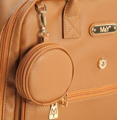 M&Y Maia Anne Bebek Bakım Sırt Çantası 7310 Taba