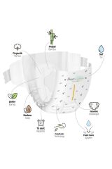 Sleepy Bio Natural Bebek Bezi Gross Paket 3 Beden 4-9 Kg 100 Adet