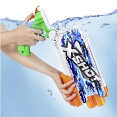 X-SHOT Su Tabancası - Hızlı Doldurma Fonksiyonlu - Mavi