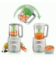 Philips Avent Buharlı Pişirici ve Blender Wasabi SCF870/22