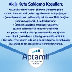 Aptamil Devam Sütü Maması No3 9-12 Ay 1200 Gr