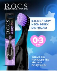 R.O.C.S.Baby Neon Ekstra Soft Diş Fırçası 0-3 Yaş