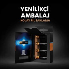 Duracell 4Lü Optimum AAA Kalem Pil