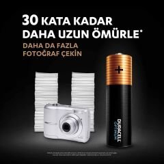 Duracell 4Lü Optimum AA Kalem Pil