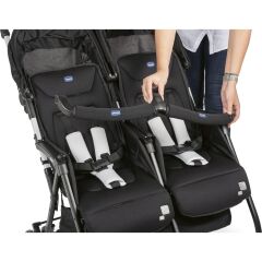 Chicco Ohlala Twin İkiz Bebek Arabası Black Nigth