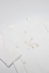 Bistyle Kruvaze  Body Uzun Kol Welcome Baby Duck 17108 Sarı