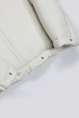 Bistyle Fermuarlı Natural Life Pike Battaniye Boy 70114 Gri