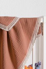 Kanz 4 Kat Kopanaki Müslin Pike Knz-017 Kiremit