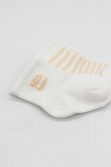 Bistyle Little Girl Penye Soket Çorap 2li 10139 Ekru Somon