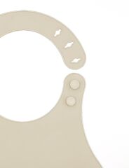 BabyJem Mini Silikon Önlük 718 Ekru