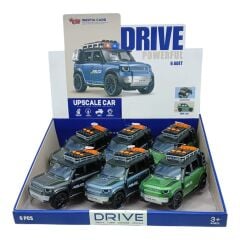 D700-07 - SÜRTMELİ IŞIKLI SESLİ JEEP DEFENDER 6