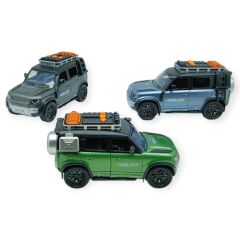 D700-07 - SÜRTMELİ IŞIKLI SESLİ JEEP DEFENDER 6