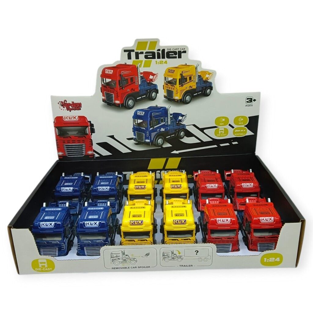 KLX600-345 - SESLİ IŞIKLI TIR KAFASI 3 AST 12