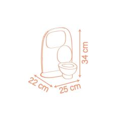 Smoby Baby Nurse Tuvalet ve Lavabo Seti