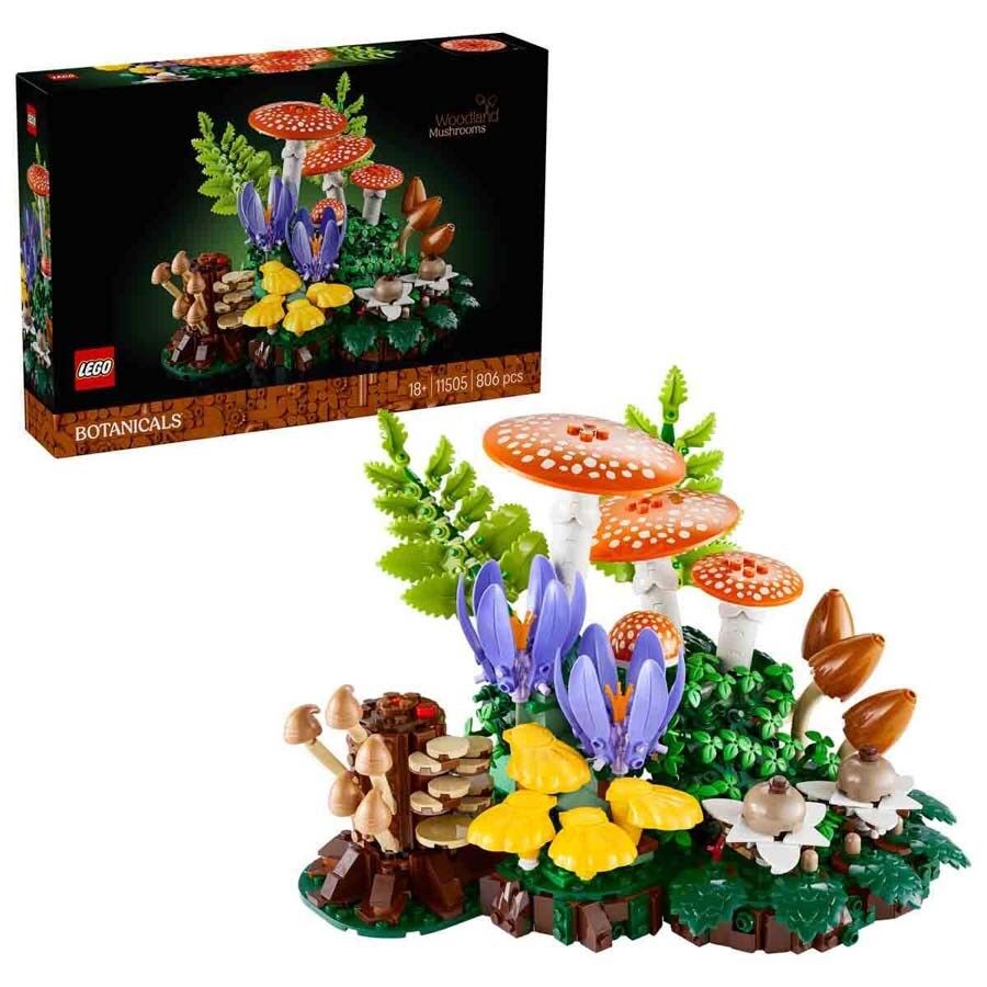 Lego Botanicals Orman Mantarları