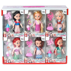 GZ666 - PRENSES BEBEKLER 12'Lİ STAND