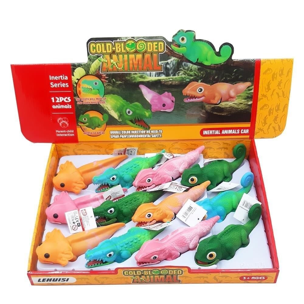 H-55 - SÜRTMELİ SÜRÜNGENLER 12'Lİ STAND