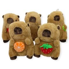 PL50120 - PELUŞ KAPİBARA 25 CM 4 AST