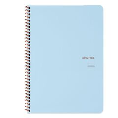 Pastel Note Spiralli Çizgili Defter A4 60 Yaprak