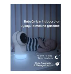 Hubble Glow Full HD Wifi Bebek Kamerası HBL18