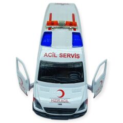 FY5058SA-12D - Ç/B METAL SESLİ AMBULANS 12Lİ