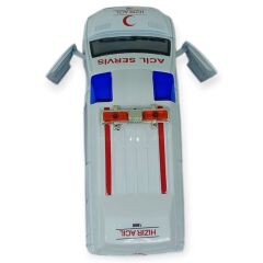 FY5058SA-12D - Ç/B METAL SESLİ AMBULANS 12Lİ