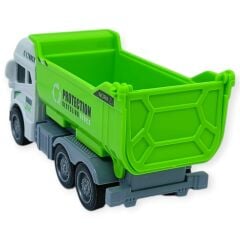 Temizlik Araçları Serisi - Sürtmeli Kamyon 12 cm  - 3626