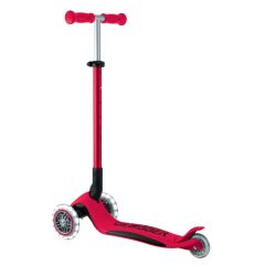 Globber Elite Deluxe Işıklı Scooter Kırmızı