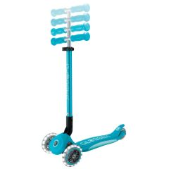 Globber Elite Deluxe Işıklı Scooter Mavi
