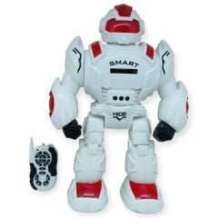 Sensörlü ve Uzaktan Kumandalı İnteraktif Robot 35 cm - Kırmızı