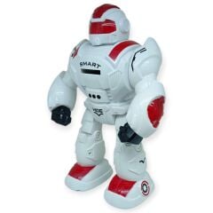 Sensörlü ve Uzaktan Kumandalı İnteraktif Robot 35 cm - Kırmızı