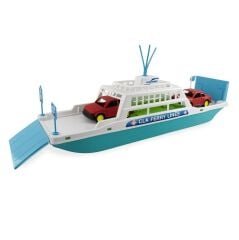 Feribot Araç Taşııyan Gemi 45 cm - Turkuaz