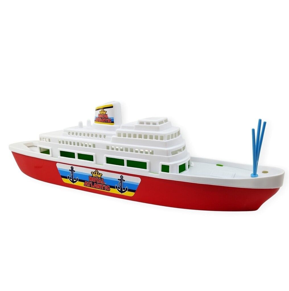 Transatlantik Yolcu Gemisi 45 cm - Kırmızı
