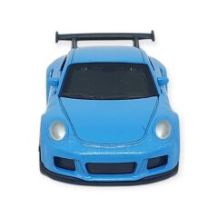 Çek Bırak Metal Küçük Arabalar 8 cm - 6411A-1 - Mavi