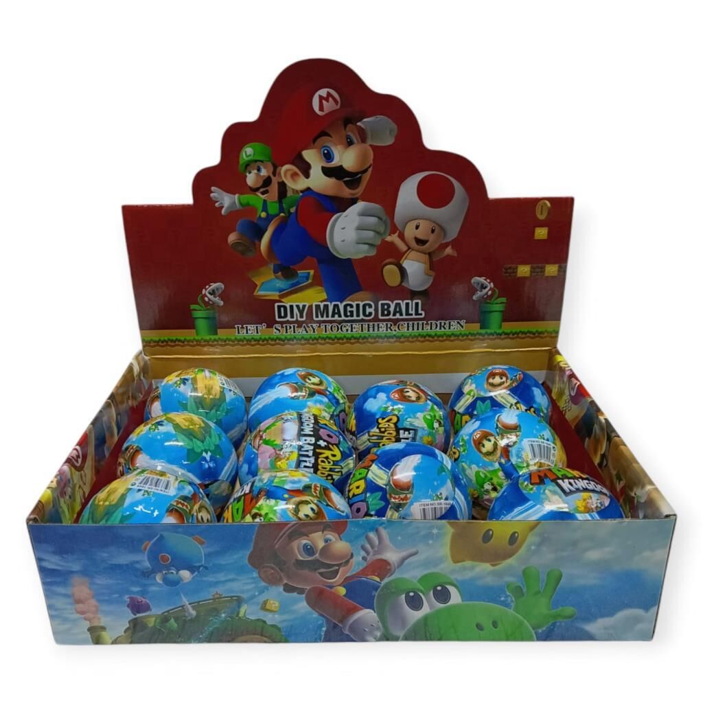 SR1649 - SÜPER MARİO SÜPRİZ TOP 12'Lİ
