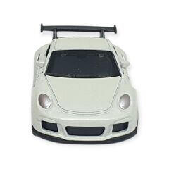 Çek Bırak Metal Küçük Arabalar 8 cm - 6411A-7 - Beyaz