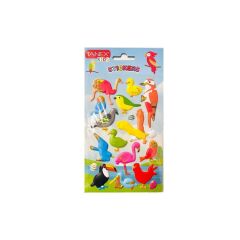 Tanex Puffy Papağan Serisi Sticker