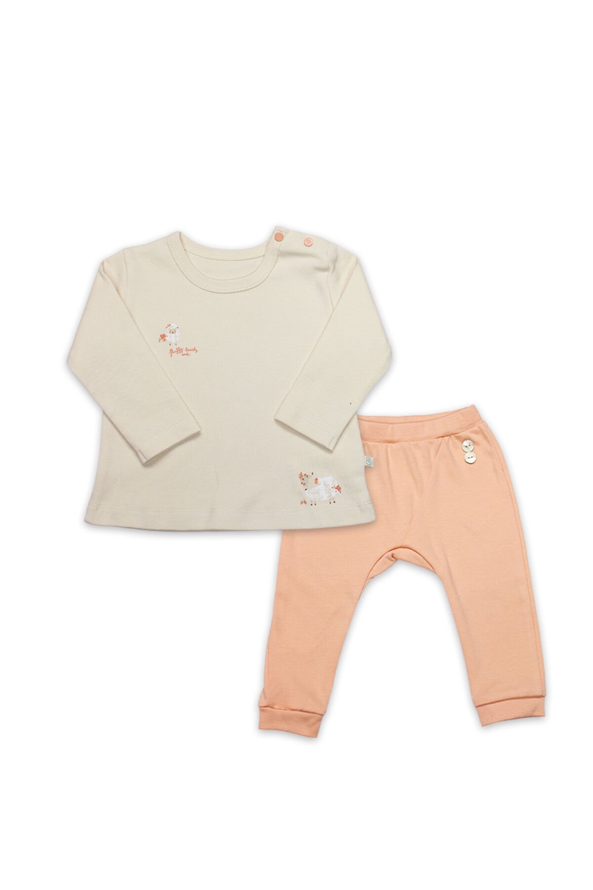 Bistyle 2Li Takım Fluffy And Lovely 14106 Bej