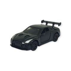 Çek Bırak Metal Küçük Arabalar 8 cm - 6411A-12 - Siyah