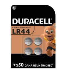 Duracell Özel Alkalin 4'Lü 1,5V Düğme Pil LR44