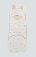 Bistyle Curly Lamb Bel Destekli Kundak 75111 Bej Mavi Ekru