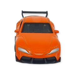 Çek Bırak Metal Küçük Arabalar 8 cm - 6411A-14 - Turuncu