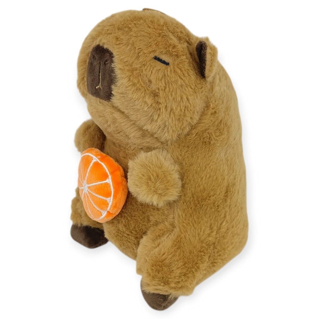 Peluş Sevimli Hayvanlar 25 cm - Kapibara Portakal