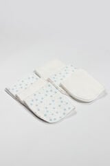 Bistyle Stars Kutulu 6lı Penye Mendil 20x20 90104 Mavi