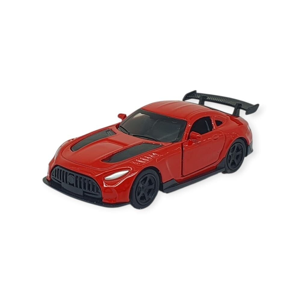 Çek Bırak Metal Küçük Arabalar 8 cm - 6411A-15 - Kırmızı