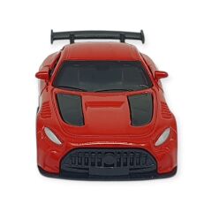 Çek Bırak Metal Küçük Arabalar 8 cm - 6411A-15 - Kırmızı