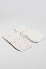 Bistyle Stars Kutulu 6lı Penye Mendil 20x20 90104 Pudra