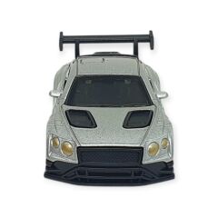 Çek Bırak Metal Küçük Arabalar 8 cm - 6411A-16 - Gümüş