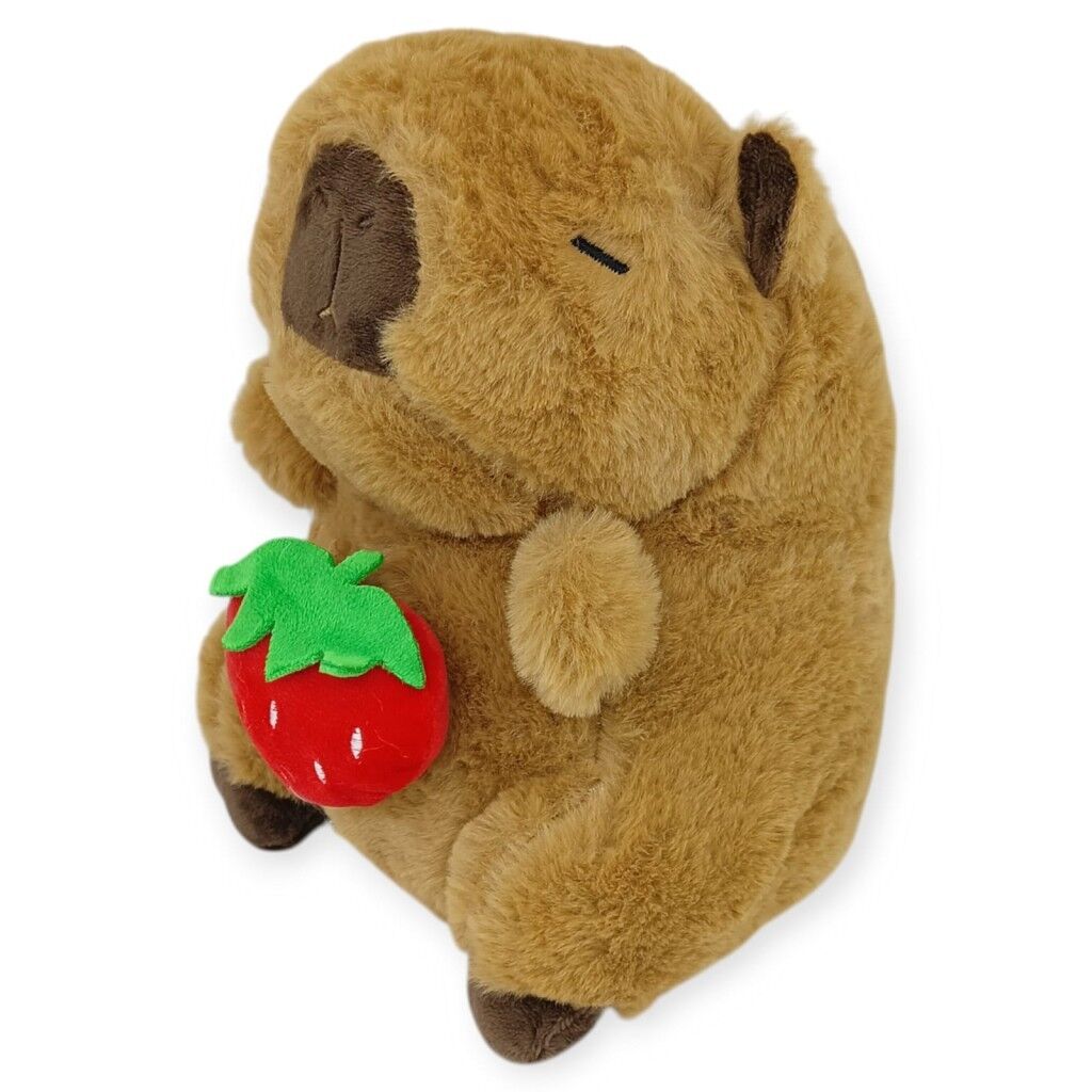 Peluş Sevimli Hayvanlar 25 cm - Kapibara Çilek
